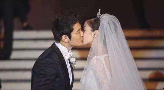 明星结婚吻图片,结婚吻定格永恒浪漫